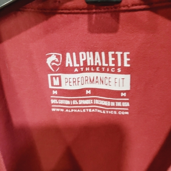 Alphalete Performance Fit short sleeve shirt - Picture 4 of 6